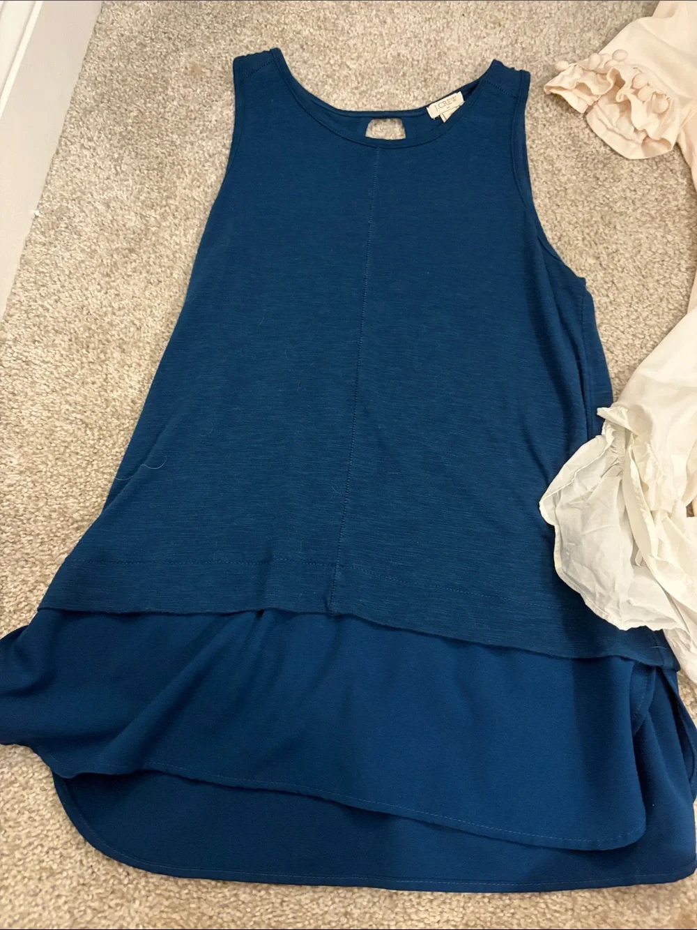 J. Crew sleeveless blue